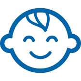 産前産後休暇、育児休業のイメージ